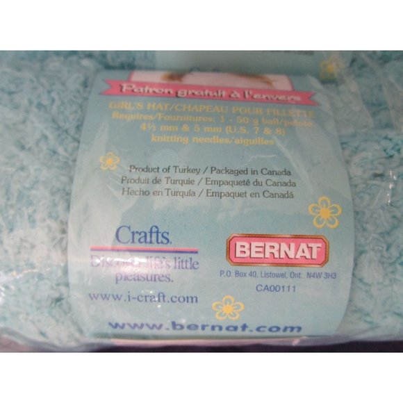 Bernat Lu Lu Silly Sky Three Skeins New Sealed Nylon Machine Washable - Picture 4 of 10